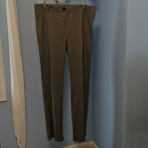 Betabrand Straight Leg Herringbone pants